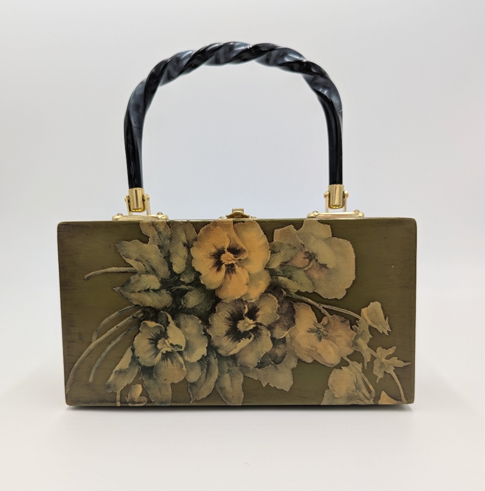 Handmade Vintage Box Purse